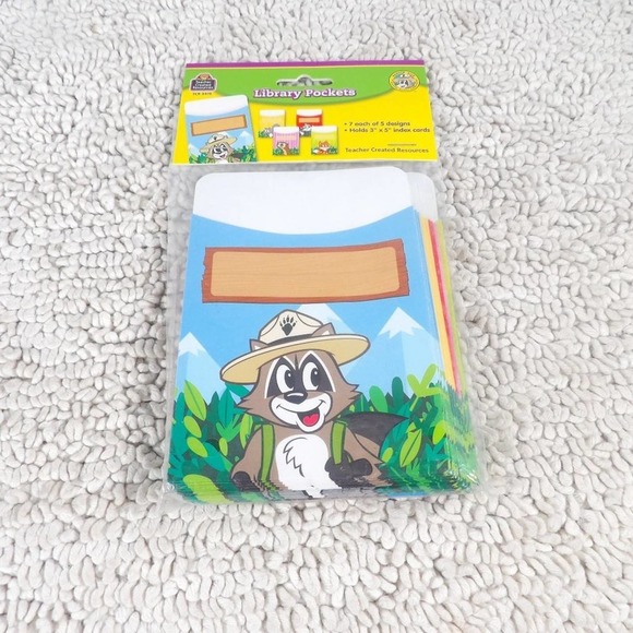 Teacher Created Resources Library Pockets - Picture 1 of 2